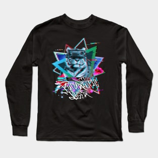 Futuristic Tiger Long Sleeve T-Shirt